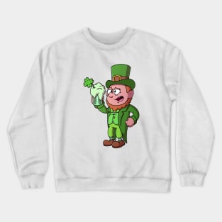 Drunk Leprechaun Crewneck Sweatshirt